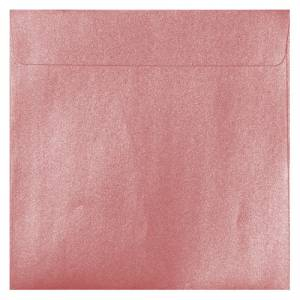 Sobres cuadrados - Sobre Perlado rosa Cuadrado 